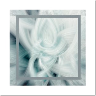 pearl swirl - abstract digital art Posters and Art